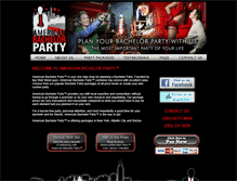 Tablet Screenshot of americanbachelorparty.com